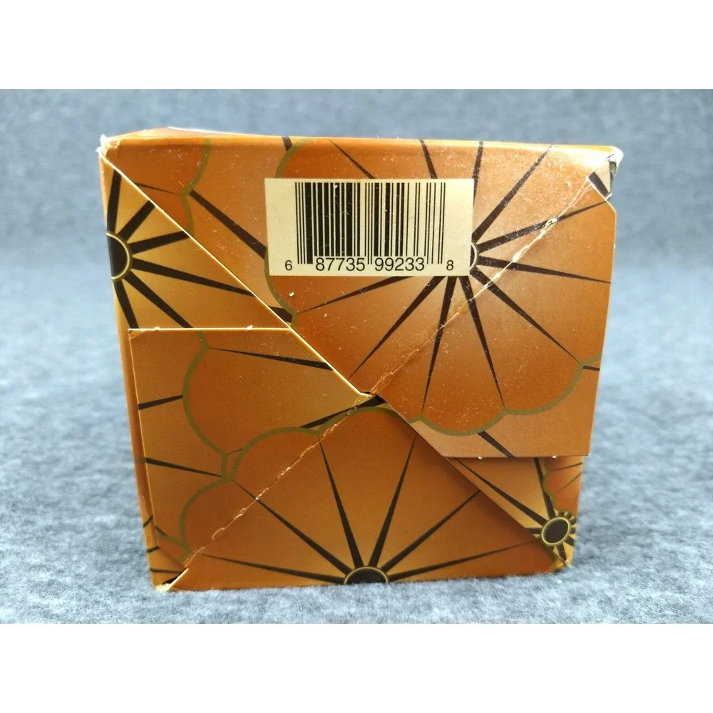 Stella Mare Pillar Candle Pumpkin Spice Cotton Wick Handmade USA NEW in Orig Box